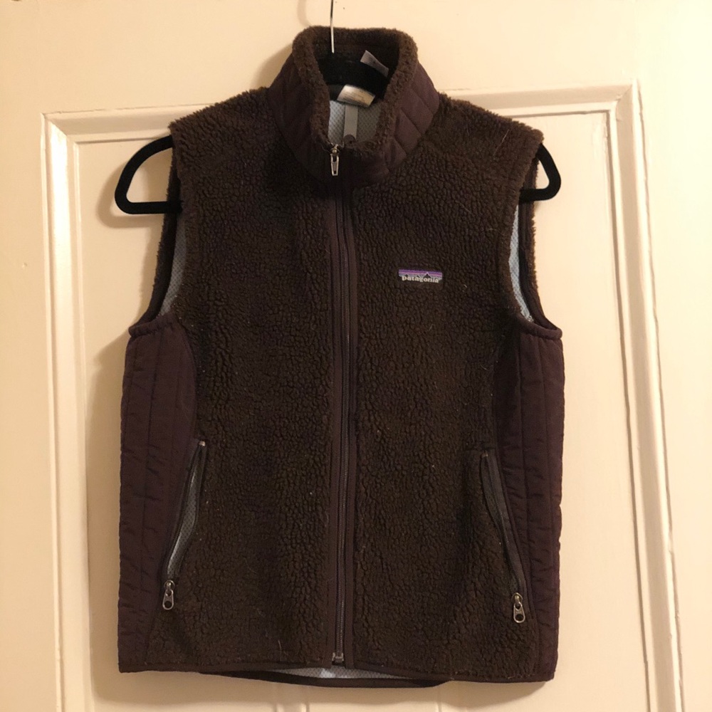 Patagonia Brown Fleece Vest